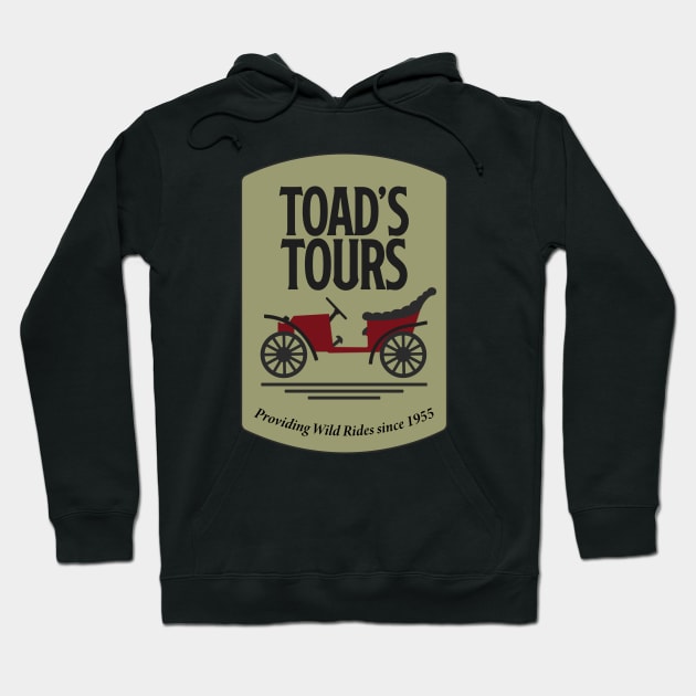 Toad's Tours Hoodie by riddiols